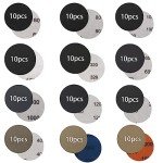 130pcs 3-Inch Wet Dry Sandpaper Set