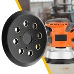 5-Inch Hook and Loop Sanding Pads - 4 Pack