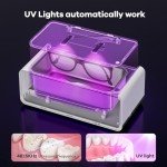 Wishluck 48KHz Jewelry Cleaner with LED Display