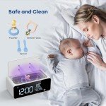 Wishluck 48KHz Jewelry Cleaner with LED Display