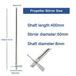 ONiLAB 316L Stainless Steel 4-Blade Stirrer