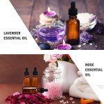 50-Pack Amber Glass Dropper Bottles with Caps