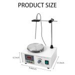 Digital Magnetic Stir Plate with Adjustable Temperature and Speed
