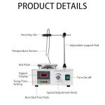 Digital Magnetic Stir Plate with Adjustable Temperature and Speed