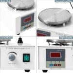 Digital Magnetic Stir Plate with Adjustable Temperature and Speed