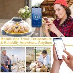 Automatic Egg Incubator for Hatching Chickens & Birds