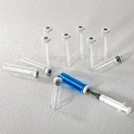 30pcs 20ml Clear Glass Sample Vials with Ports