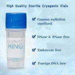 CryoKING 0.5ml Sterile Cryogenic Vials, 25 Pcs