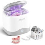 VEVOR 200ML Sonic Cleaner for Dental Items