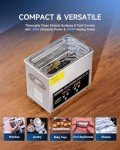 3L Digital Ultrasonic Cleaner with Heater & Timer