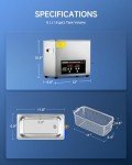 Digital Ultrasonic Cleaner with Heater and Timer