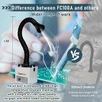 FumeClear Powerful Solder Fume Extractor System
