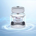 VEVOR 200ML Sonic Cleaner for Dental Items