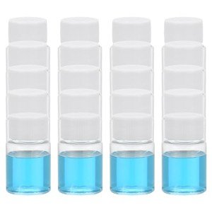PATIKIL 20 Pack 15ml Wide Mouth Lab Bottles