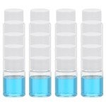 PATIKIL 20 Pack 15ml Wide Mouth Lab Bottles