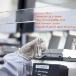 Precision 10 ml Borosilicate Glass Vials, 100 Pack