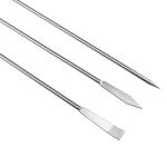 Zangc Stainless Steel Lab Sampling Spoon Set - 4PCS