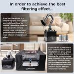 Sovol 100W Solder Fume Extractor with Hoods