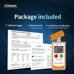 Digital Temperature Logger with LCD Display - 100 Days