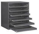 Durham Heavy Duty Slide Rack for 6 Boxes