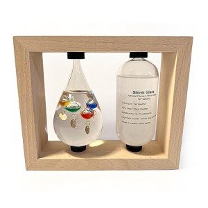 Galileo Weather Station with Glass Thermometer