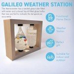 Galileo Weather Station with Glass Thermometer
