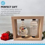 Galileo Weather Station with Glass Thermometer