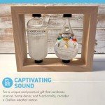 Galileo Weather Station with Glass Thermometer