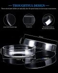 20 Pack Glass Petri Dishes with Lids