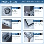 HEPA H14 Laminar Flow Hood with Filter