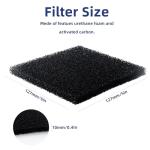 5 Pack Activated Carbon Smoke Fume Filters
