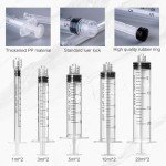 Blunt Tip Glue Applicator Syringe with Cap