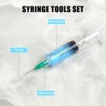 Blunt Tip Glue Applicator Syringe with Cap
