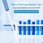 LVDALAB 10ml Autoclavable Pipette Tips, 15 Pcs