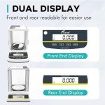LAB FISH Dual Display Precision Analytical Balance 200g