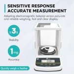 LAB FISH Dual Display Precision Analytical Balance 200g