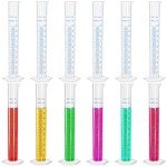 Bekith 12-Pack 100ml Clear Graduated Cylinders