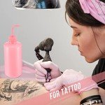 Lallisa 24-Piece 500ml Pink Squeeze Bottles Set