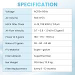 YJINGRUI Class 100 Laminar Flow Hood 22.6