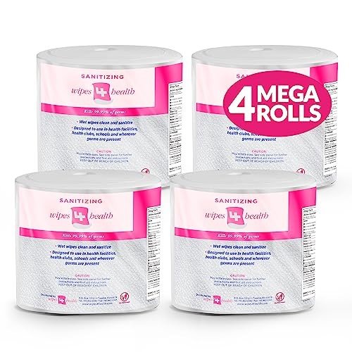 Wipes4Health Unscented Sanitizing Wipes - 4000 Count