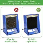 10 Pack Activated Carbon Smoke Absorber Filters