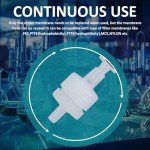 LVDALAB Reusable PP Syringe Filter, 5 Pack