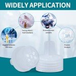 LVDALAB Reusable PP Syringe Filter, 5 Pack