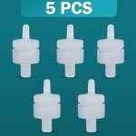 LVDALAB Reusable PP Syringe Filter, 5 Pack