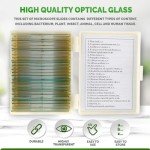 AmScope 25pc Prepared Microscope Slides Set