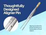 High Precision Stainless Steel Straight Tweezers 6
