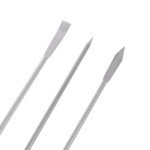 Mini Stainless Steel Lab Sampling Spoon Set (6)