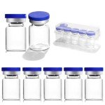 5ml Glass Vials with Caps for Liquid Storage