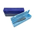YOUYA Dental Instrument Sterilization Case - Dark Blue