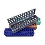 YOUYA Dental Instrument Sterilization Case - Dark Blue